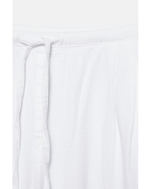 Pantalon Bouffant Taille Élastique Pull&Bear en coloris Black