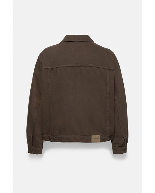 Giacca Trucker di Pull&Bear in Brown da Uomo