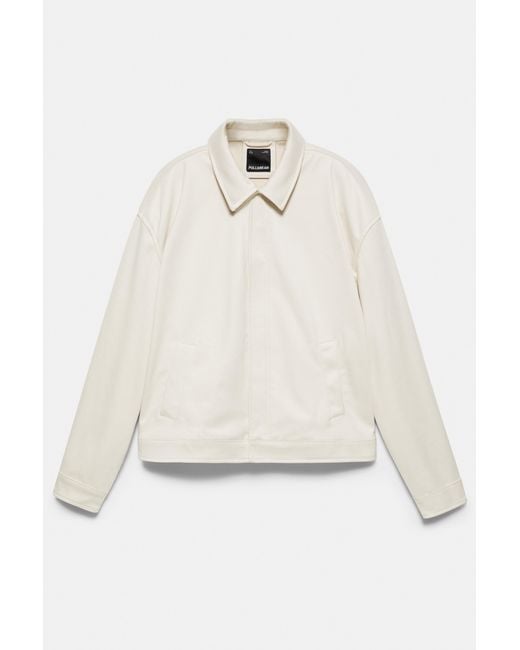 Pull&Bear Black Trucker Jacket for men