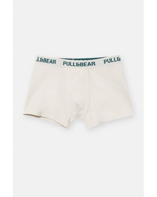 Pull&Bear Black Pack Of 3 Boxers for men