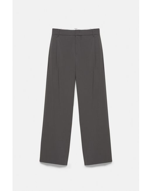 Pull&Bear Geplooide Nette Broek in het Multicolor