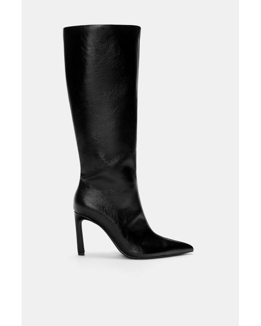 Pull&Bear Black Absatzstiefel