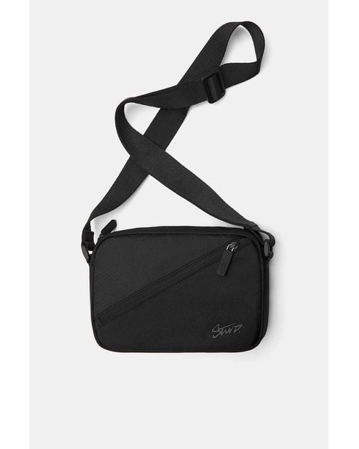 Borsa A Tracolla Stwd di Pull&Bear in Black da Uomo