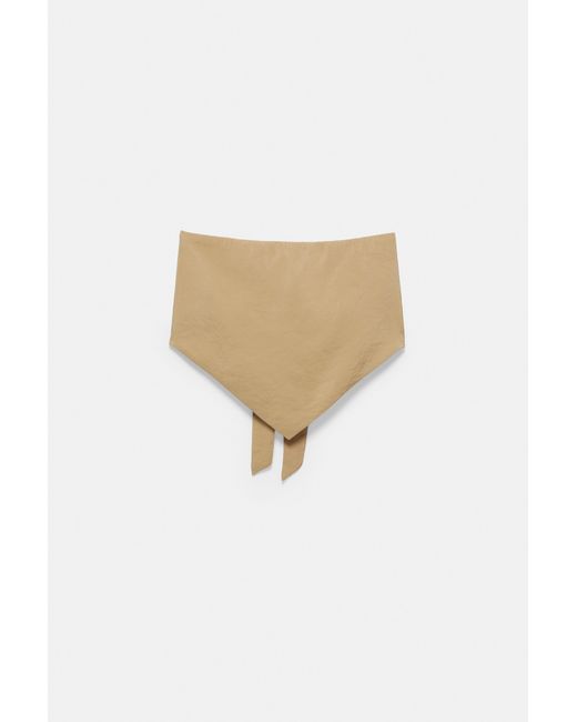 Pull&Bear Bandeautop in het Brown