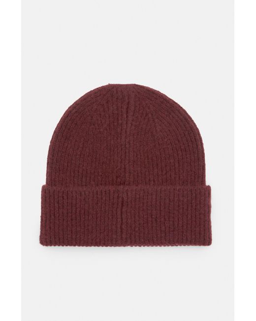 Pull&Bear Red Knit Beanie