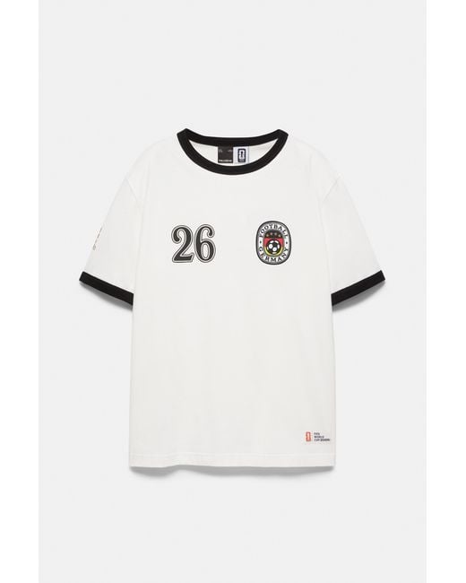 Pull&Bear Multicolor Germany Fifa World Cup 26 T-Shirt for men