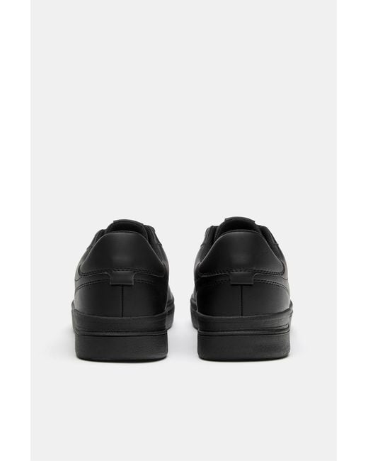 Pull&Bear Black Casual Chunky Sole Trainers for men