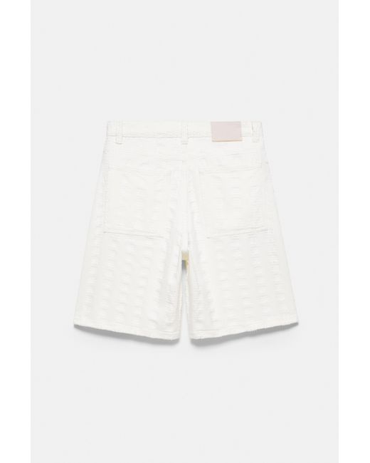 Bermuda di Pull&Bear in White da Uomo