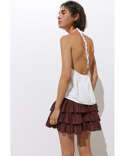 Top Halter di Pull&Bear in White