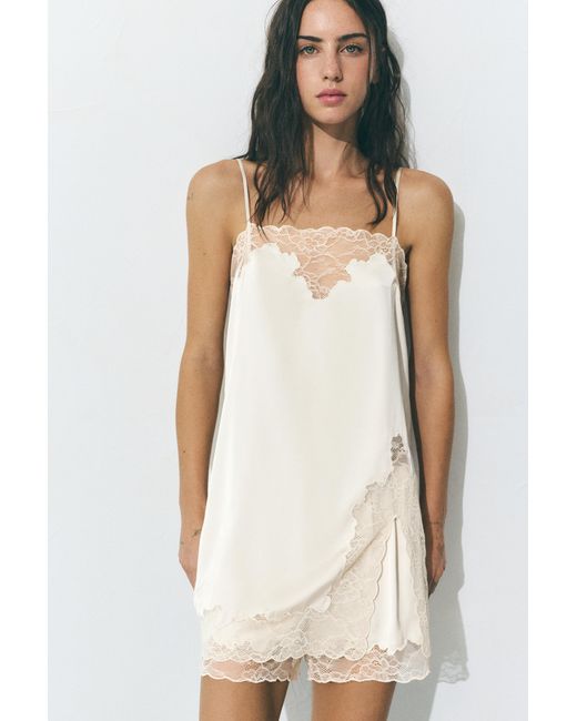 Pull&Bear Gray Strappy Camisole Top