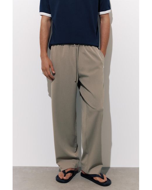 Pull&Bear Tailoring Joggingbroek in het Black voor heren