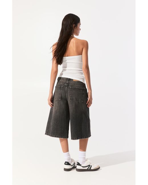 Pull&Bear White Asymmetric Bandeau Top