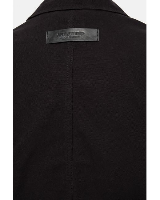 Giacca Con Alamari di Pull&Bear in Black da Uomo