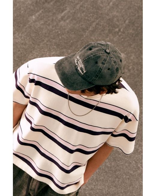 Pull&Bear Gray Cala Goloritsé Embroidered Cap for men