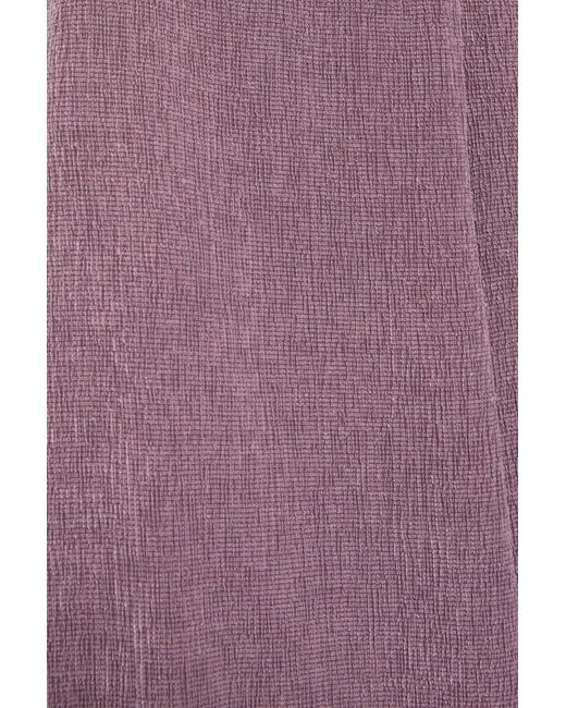 Pull&Bear Rechte Bambula Broek in het Purple
