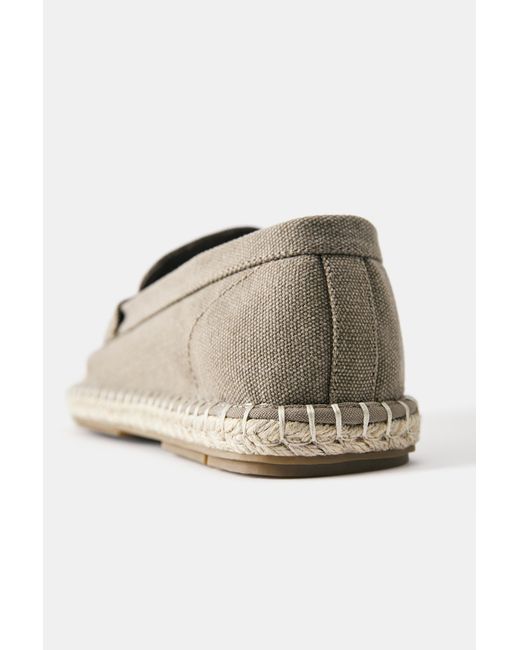 Pull&Bear Espadrilles Aus Jute in Brown für Herren