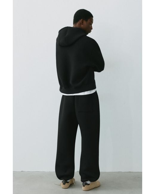 Pull&Bear Gray Stwd Baggy Joggers for men