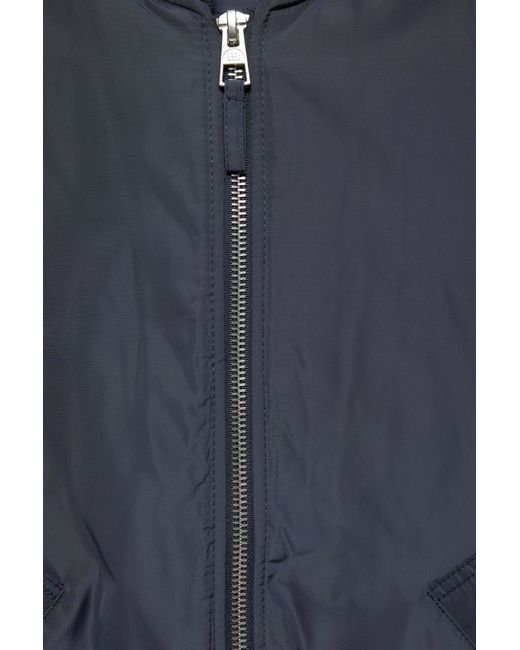 Pull&Bear Gewatteerd Bomberjack in het Blue voor heren