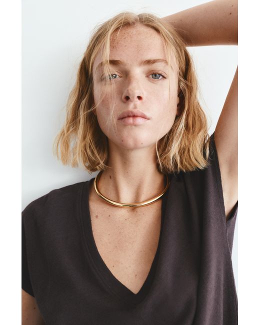 Pull&Bear White Rigid Necklace