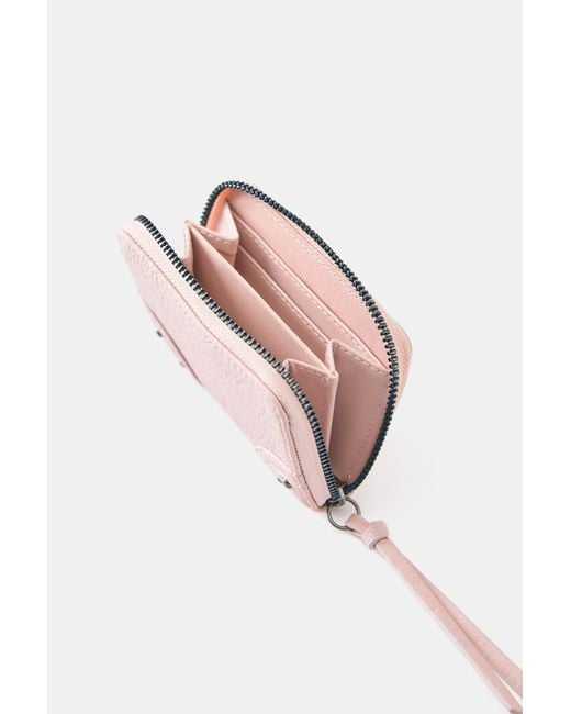 Pull&Bear Pink Studded Wallet