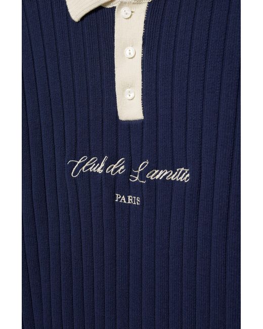 Pull Col Polo Pull&Bear pour homme en coloris Blue