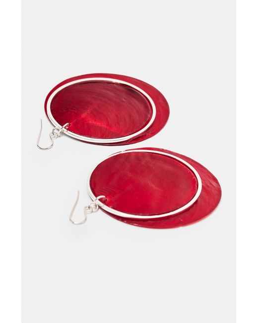 Pull&Bear Red Doppel-Ohrringe