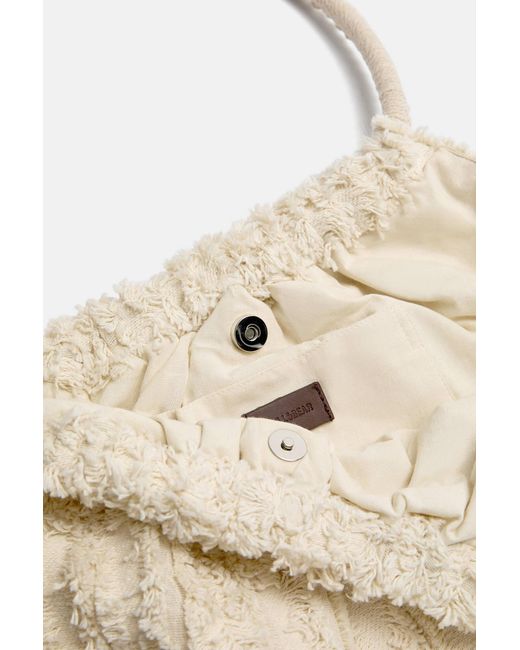 Pull&Bear Natural Shopper-Tasche Mit Fransen