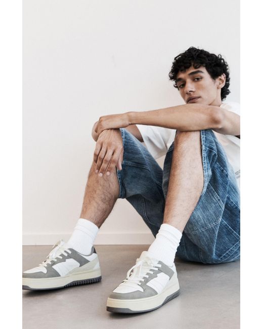 Pull&Bear Stwd-Sneaker Mit Volumensohle in White für Herren