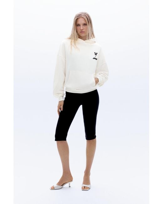 Pull&Bear White Disney X F1 Hoodie