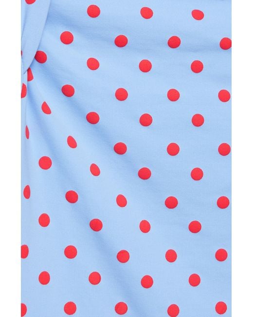 Pull&Bear Blue Cut-Out T-Shirt