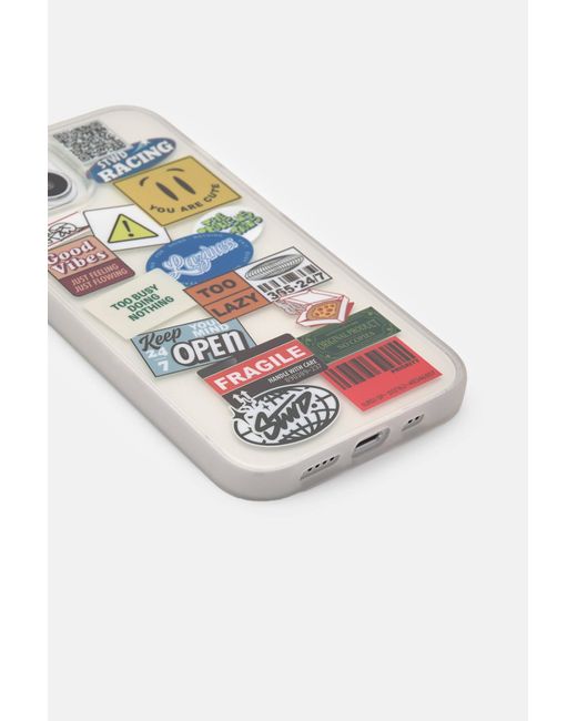 Pull&Bear Iphone-Hülle Aufkleber in White für Herren