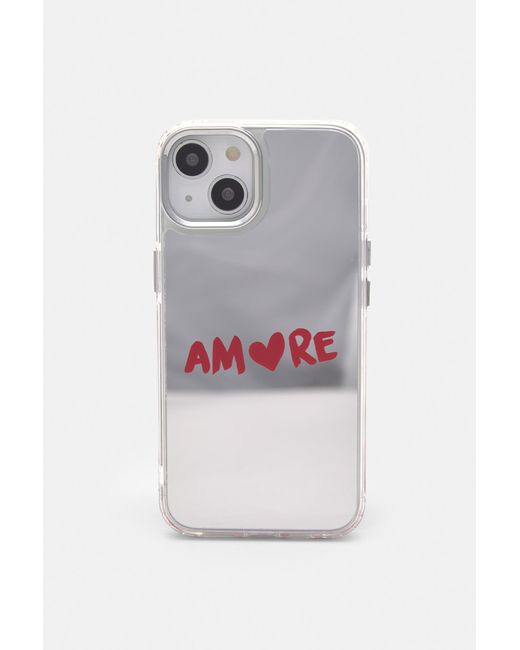 Pull&Bear Gray Amore Mirror Iphone Case