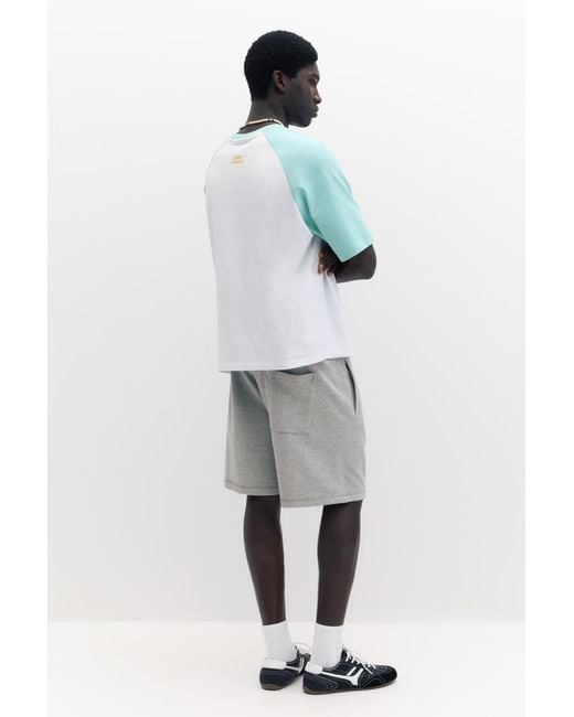 Pull&Bear Bermuda in het Gray voor heren