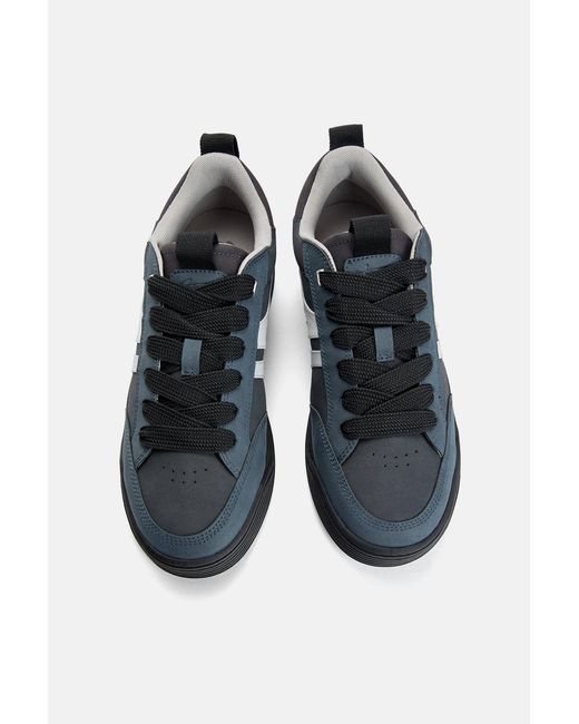 Pull&Bear Blue Multipiece Trainers for men