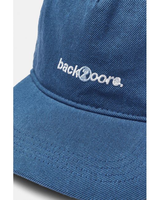Pull&Bear Blue Stwd Embroidered Cap for men