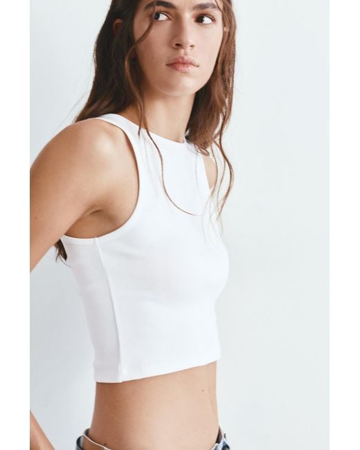 Pull&Bear Blue Tank Top