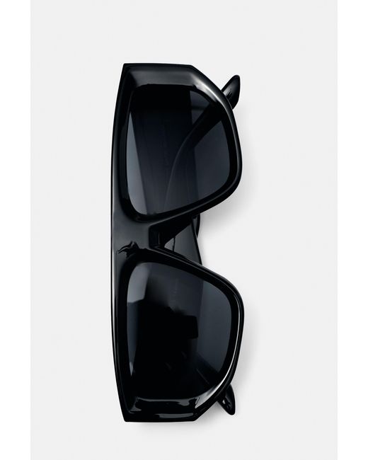 Pull&Bear Black Aviator Cateye Sunglasses