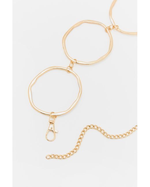 Pull&Bear Natural Circle Belt