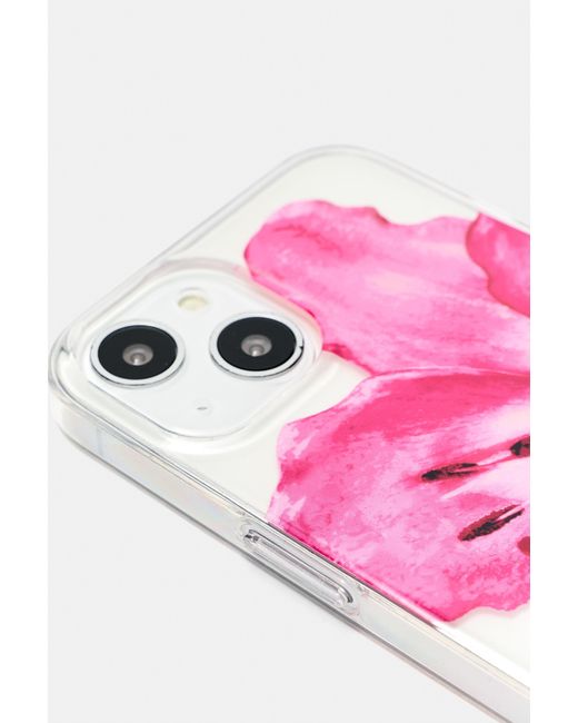 Coque Iphone Fleur Pull&Bear en coloris Pink