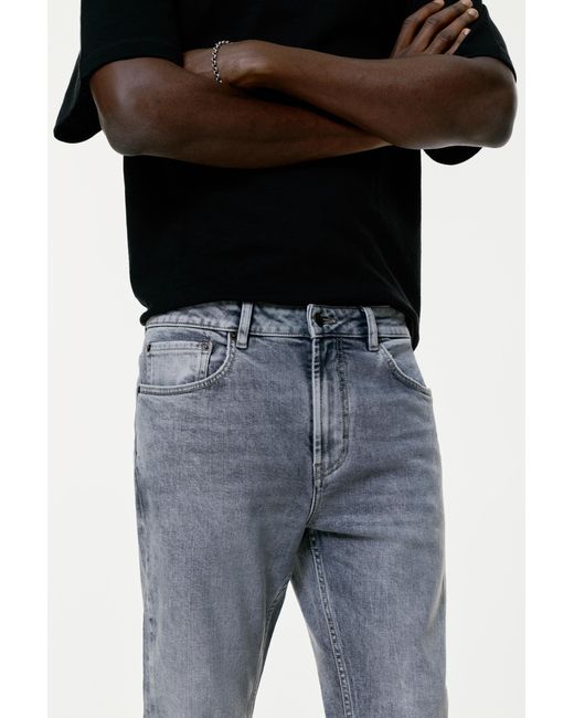 Pull&Bear Slim Jeans in het Black voor heren