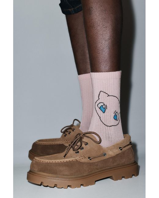 Pull&Bear Pink Pokémon Mew Socks for men