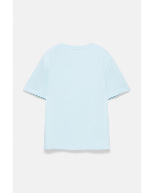 T-Shirt Basic Maniche Corte di Pull&Bear in White