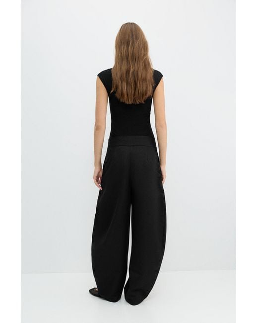 Body Col Bateau Pull&Bear en coloris Black