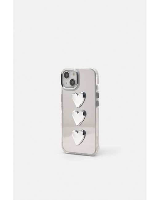 Cover Iphone Specchio Cuori di Pull&Bear in White