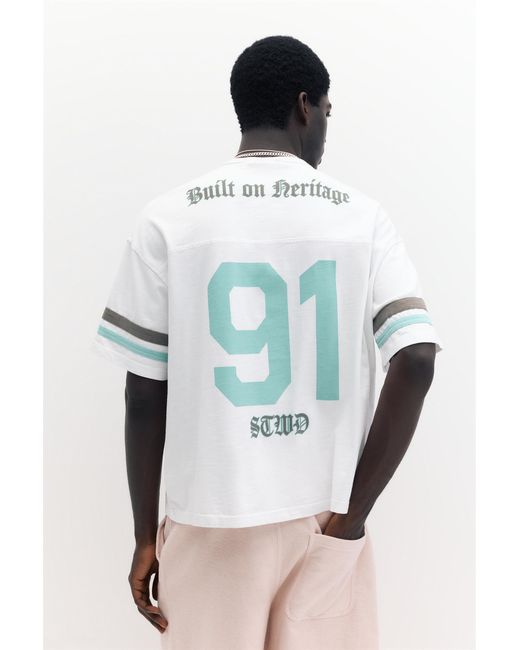 Pull&Bear Multicolor Stwd Striped T-Shirt for men