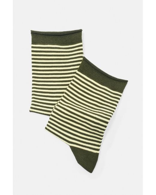Pull&Bear Pink Pack Of 2 Striped Socks