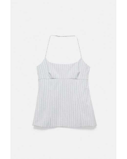 Top Halter di Pull&Bear in Gray