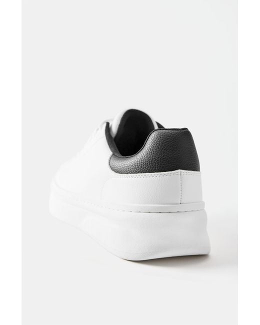 Pull&Bear White Chunky Casual Trainers for men