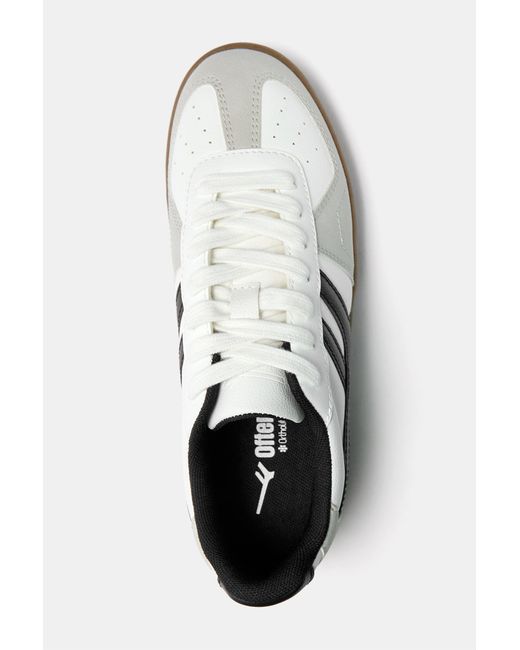Pull&Bear White Retro Trainers