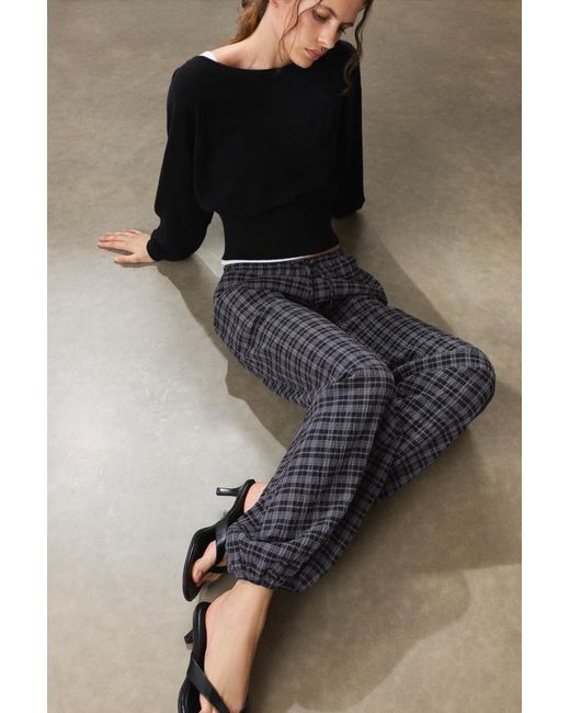 Pull&Bear Black Karopumphose